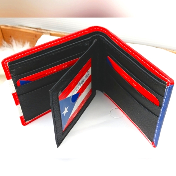 PUERTO RICO FLAG WALLET - Picture 2 of 10